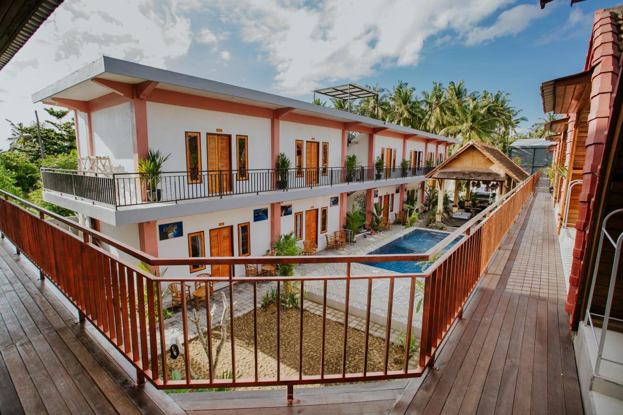 Toyapakeh Garuda Hostel & Accomodation Nusa Penida מראה חיצוני תמונה