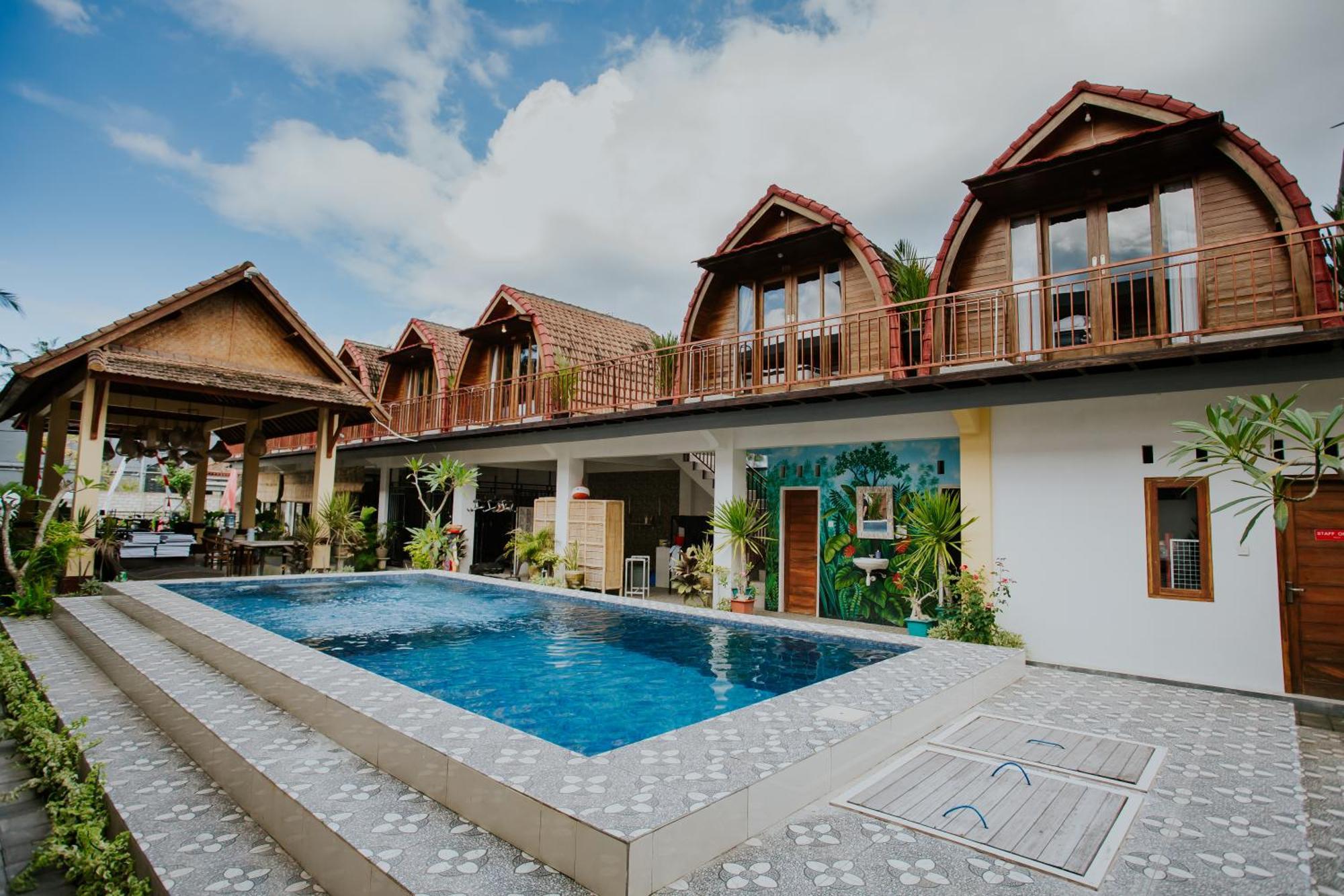 Toyapakeh Garuda Hostel & Accomodation Nusa Penida מראה חיצוני תמונה