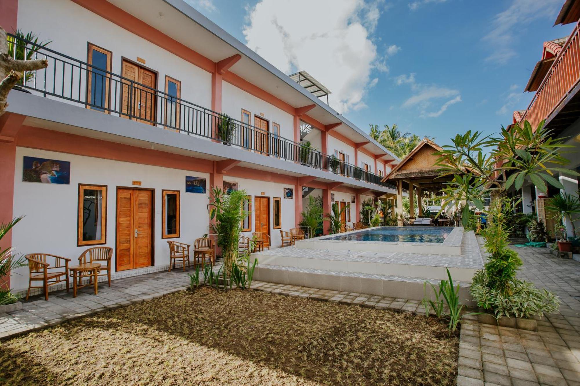 Toyapakeh Garuda Hostel & Accomodation Nusa Penida מראה חיצוני תמונה