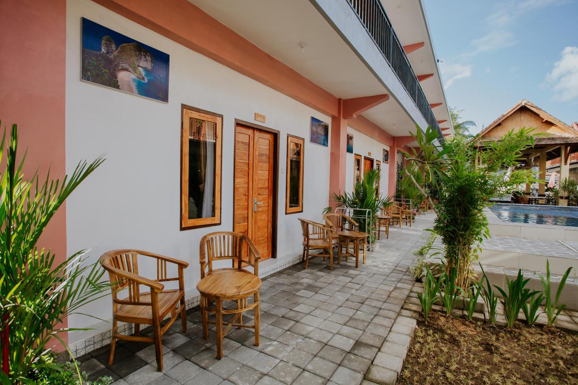 Toyapakeh Garuda Hostel & Accomodation Nusa Penida מראה חיצוני תמונה