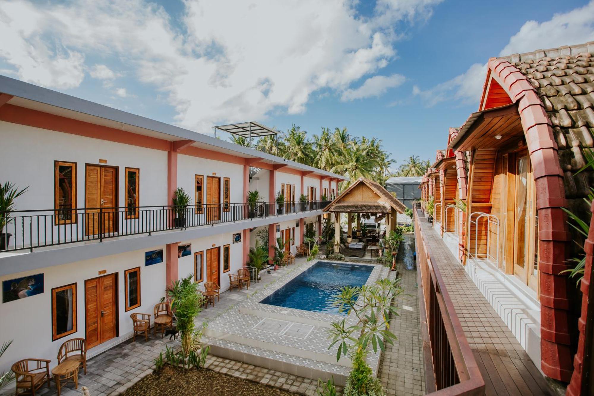 Toyapakeh Garuda Hostel & Accomodation Nusa Penida מראה חיצוני תמונה