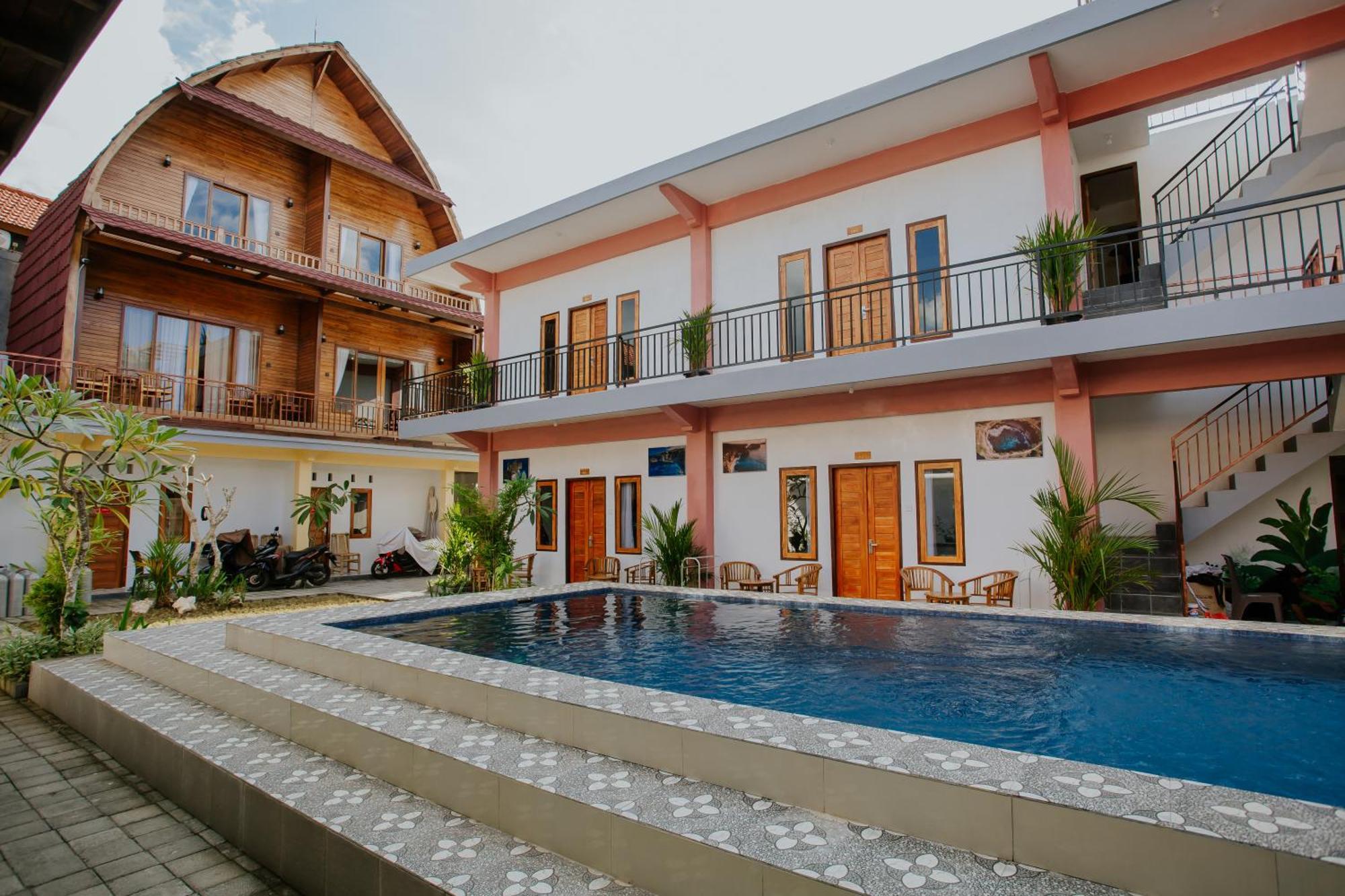 Toyapakeh Garuda Hostel & Accomodation Nusa Penida מראה חיצוני תמונה