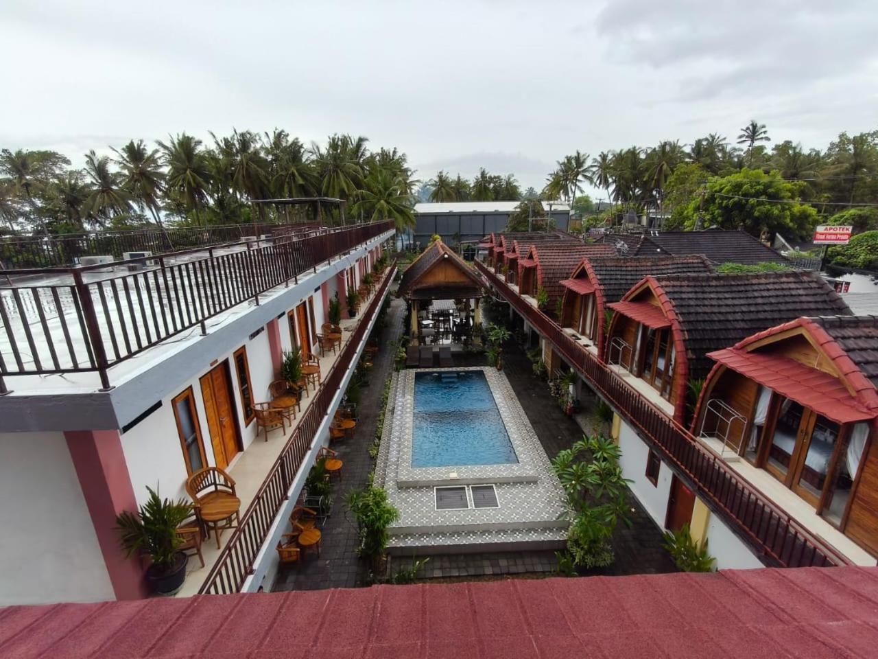 Toyapakeh Garuda Hostel & Accomodation Nusa Penida מראה חיצוני תמונה